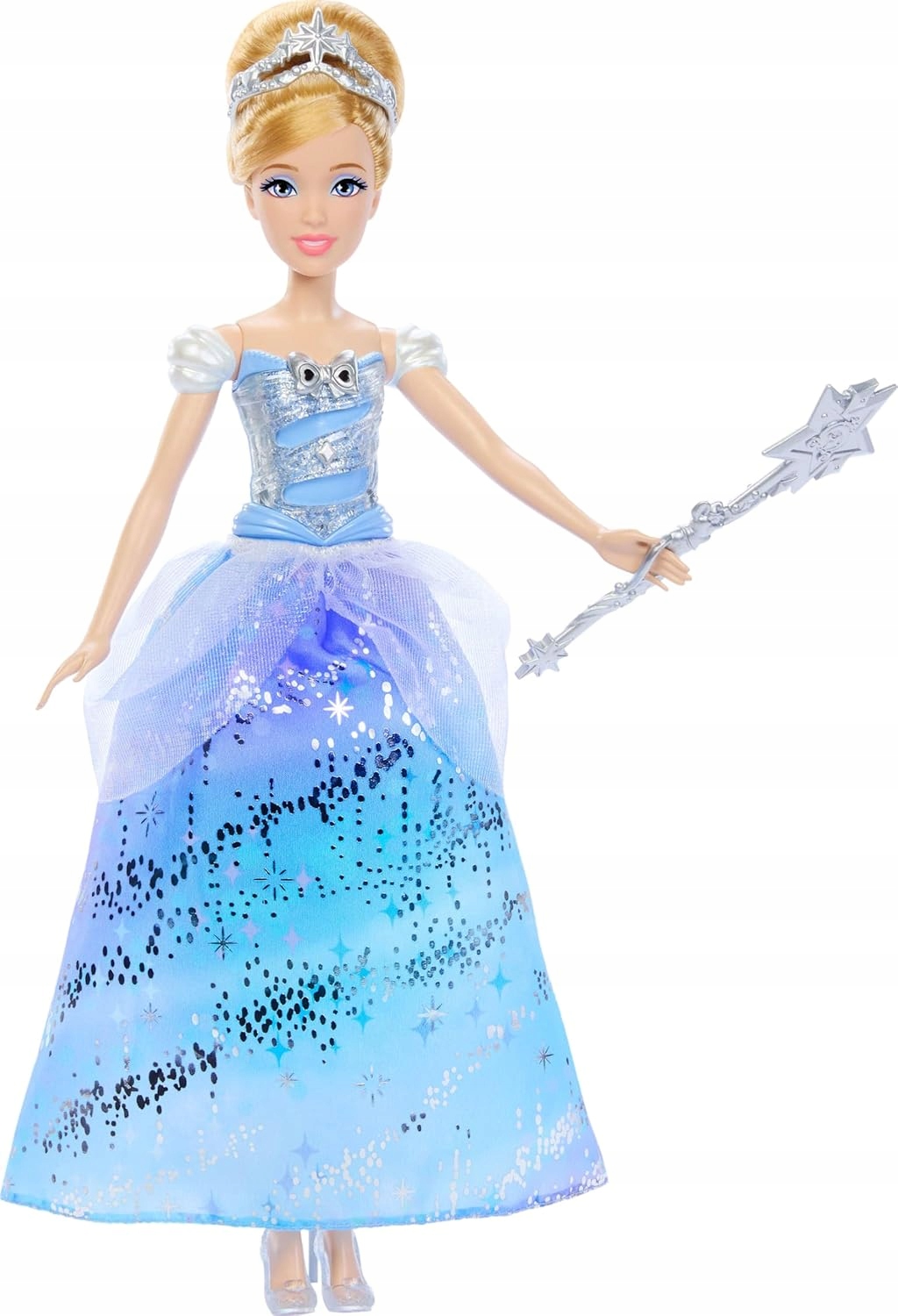 DISNEY PRINCEZNÁ POPELUŠKA BÁBIKA Magické plesové šaty Svetlá, zvuk